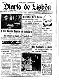 Quinta, 30 de Outubro de 1958