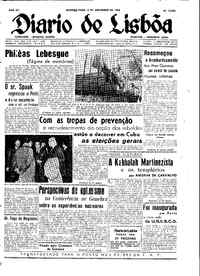 Segunda,  3 de Novembro de 1958