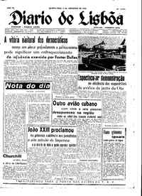 Quinta,  6 de Novembro de 1958