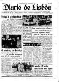 Quarta, 12 de Novembro de 1958