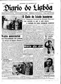 Quarta, 19 de Novembro de 1958 (2ª edição)