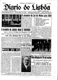 Sexta, 21 de Novembro de 1958