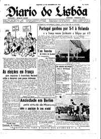 Domingo, 23 de Novembro de 1958