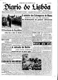 Quarta, 26 de Novembro de 1958