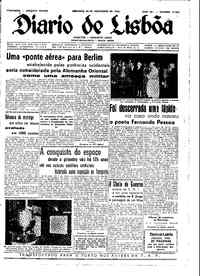 Domingo, 30 de Novembro de 1958