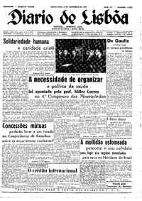 Sexta,  5 de Dezembro de 1958 (1ª edição)