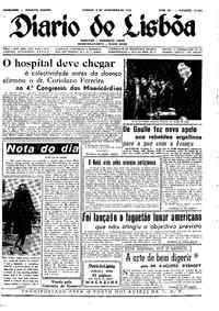 Sábado,  6 de Dezembro de 1958 (2ª edição)