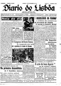 Sábado, 13 de Dezembro de 1958 (2ª edição)