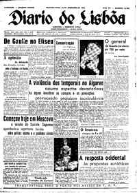 Segunda, 22 de Dezembro de 1958 (1ª edição)