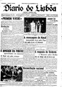 Terça, 23 de Dezembro de 1958 (1ª edição)