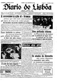 Sábado, 27 de Dezembro de 1958 (2ª edição)