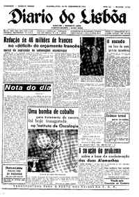 Segunda, 29 de Dezembro de 1958 (1ª edição)