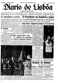 Terça, 30 de Dezembro de 1958