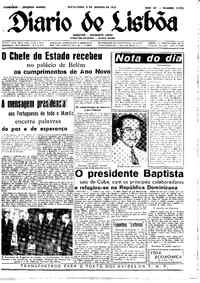 Sexta,  2 de Janeiro de 1959 (1ª edição)