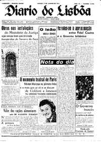 Sábado, 17 de Janeiro de 1959 (1ª edição)