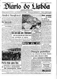 Quarta,  1 de Abril de 1959 (2ª edição)