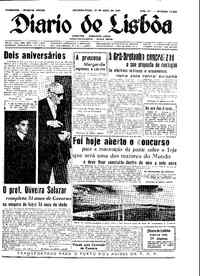 Segunda, 27 de Abril de 1959 (1ª edição)