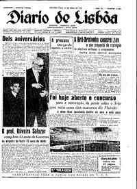 Segunda, 27 de Abril de 1959 (2ª edição)