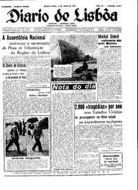 Quarta,  6 de Maio de 1959 (1ª edição)