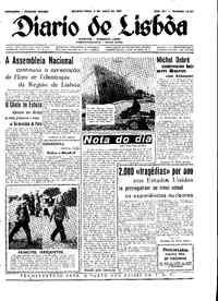Quarta,  6 de Maio de 1959 (2ª edição)