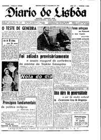 Segunda, 11 de Maio de 1959 (1ª edição)