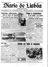 Domingo,  8 de Novembro de 1959 (2ª edição)