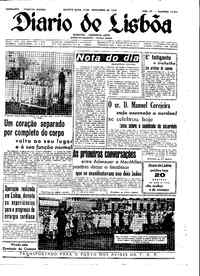 Quarta, 18 de Novembro de 1959