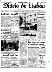 Sábado, 28 de Novembro de 1959 (1ª edição)