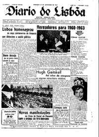 Domingo, 29 de Novembro de 1959