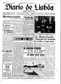 Segunda, 30 de Novembro de 1959 (1ª edição)