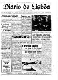 Segunda, 30 de Novembro de 1959 (2ª edição)