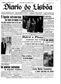 Sexta,  8 de Janeiro de 1960 (2ª edição)