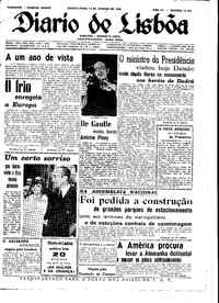 Quarta, 13 de Janeiro de 1960