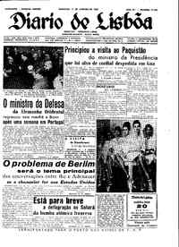 Domingo, 17 de Janeiro de 1960