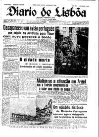 Terça, 26 de Janeiro de 1960 (1ª edição)