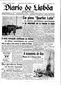 Quarta, 27 de Janeiro de 1960