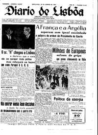 Sexta, 29 de Janeiro de 1960 (1ª edição)