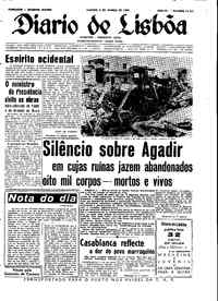 Sábado,  5 de Março de 1960 (1ª edição)