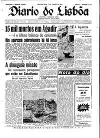 Segunda,  7 de Março de 1960 (1ª edição)