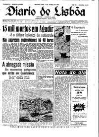 Segunda,  7 de Março de 1960 (2ª edição)