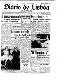 Domingo, 13 de Março de 1960