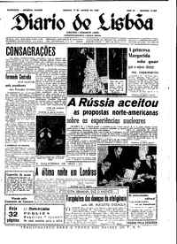 Sábado, 19 de Março de 1960 (2ª edição)