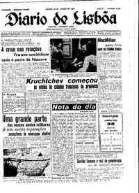 Sábado, 26 de Março de 1960 (1ª edição)