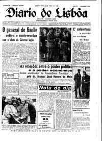 Quarta,  6 de Abril de 1960