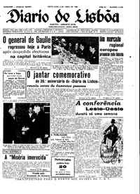 Sexta,  8 de Abril de 1960