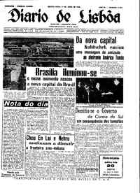 Quinta, 21 de Abril de 1960