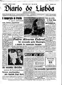 Sexta, 22 de Abril de 1960 (1ª edição)