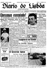 Segunda,  2 de Maio de 1960 (3ª edição)