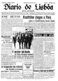 Sábado, 14 de Maio de 1960