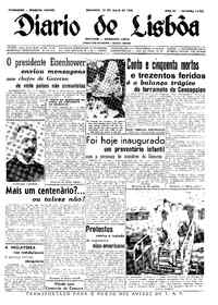 Domingo, 22 de Maio de 1960 (1ª edição)